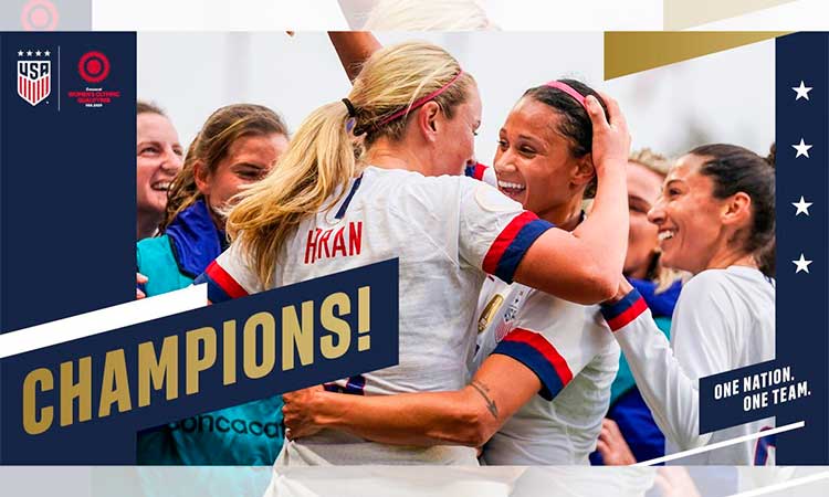 ¡Invencibles! Estados Unidos es el campeón del Preolímpico femenil 