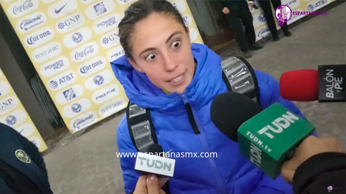 eva gonzalez america femenil se asusta