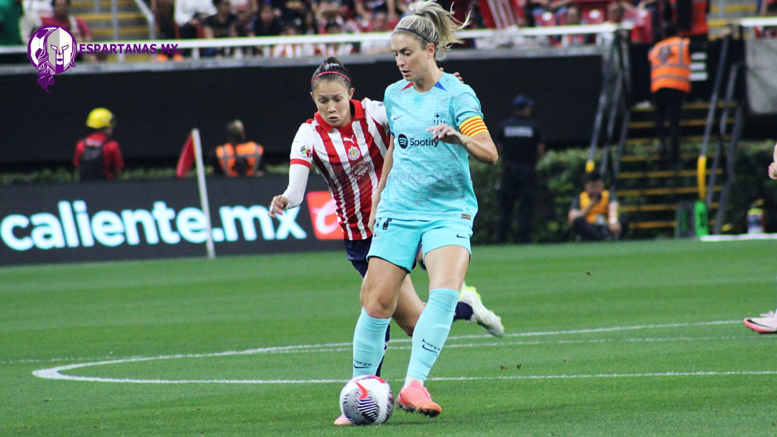 Alexia Putellas le echó “flores” a la Liga MX Femenil: “Está en camino a ser de las mejores del mundo”